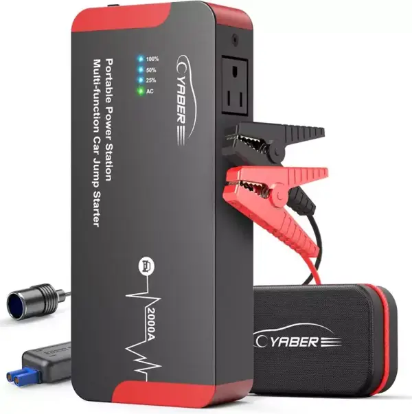 Yaber arrancador de baterías portátil 22000mAh Yaber arrancador de baterías portátil 22000mAh