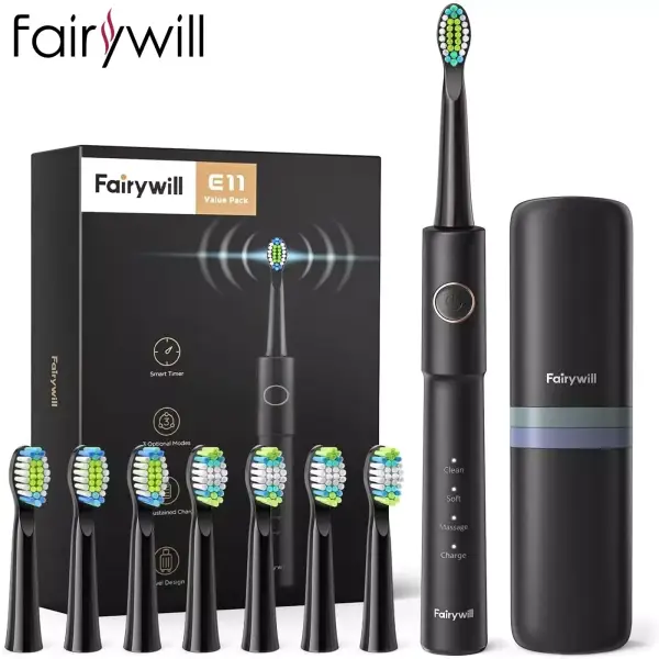 Fairywill cepillo de dientes eléctrico Fairywill cepillo de dientes eléctrico
