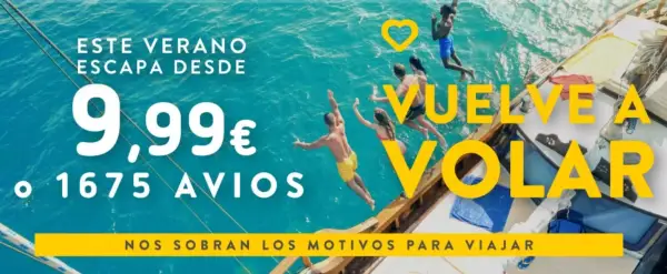 Vuelos a 9,9€ en Vueling Vuelos a 9,9€ en Vueling