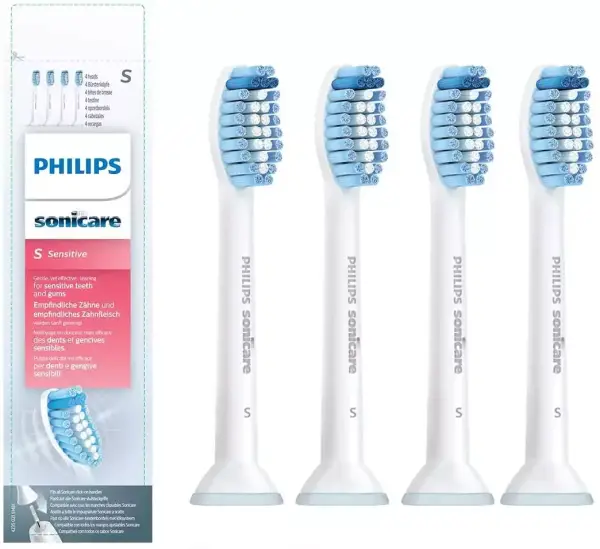 Pack 4 cabezales Philips Sonicare Sensitive Pack 4 cabezales Philips Sonicare Sensitive