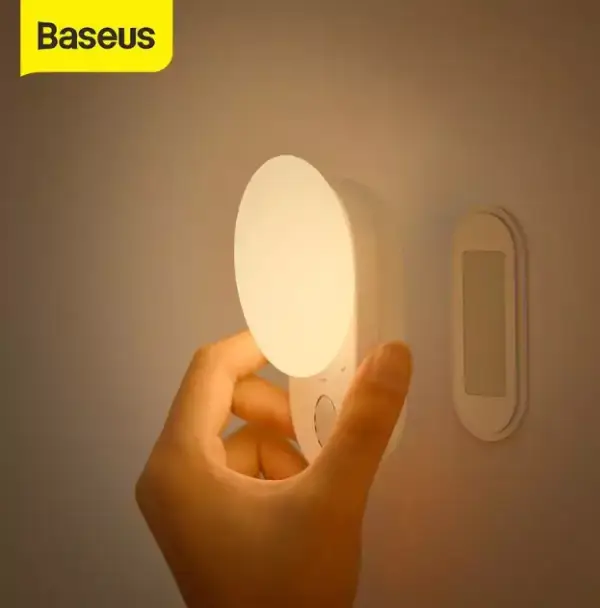 Luz nocturna LED con sensor de movimiento Baseus Luz nocturna LED con sensor de movimiento Baseus