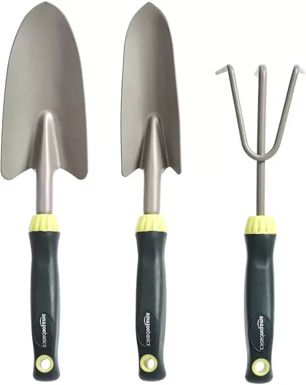 Amazon Basics Lote de herramientas de jardinería Amazon Basics Lote de herramientas de jardinería