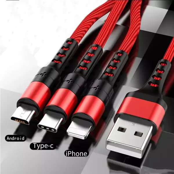 Cable USB 3 en 1 Cable USB 3 en 1