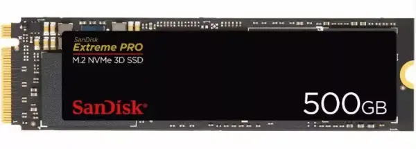 SSD SanDisk Extreme PRO M.2 NVMe 500GB SSD SanDisk Extreme PRO M.2 NVMe 500GB