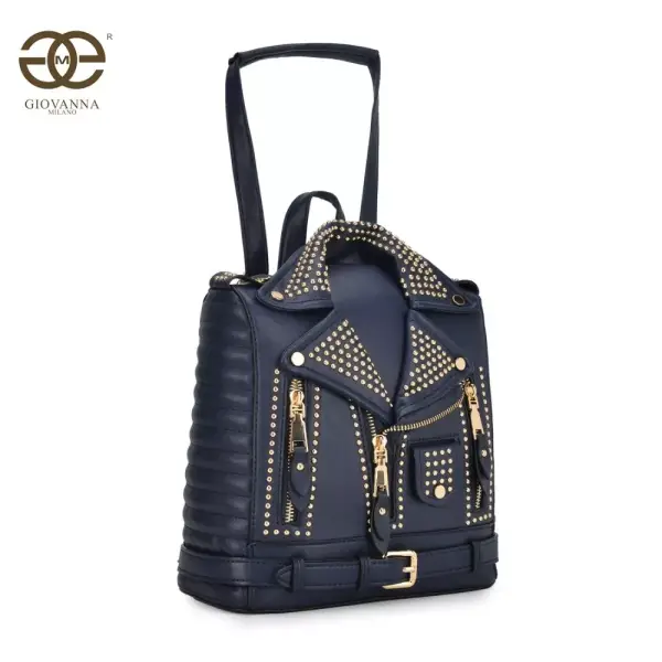 Mochila con diseño de chaqueta Mochila con diseño de chaqueta