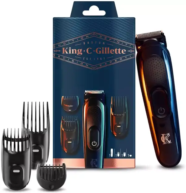 Recortadora de barba y cortapelos Inalámbrica Gillette Recortadora de barba y cortapelos Inalámbrica Gillette