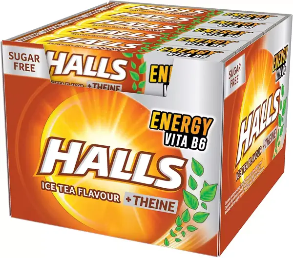 Caramelos Halls sabor té helado Caramelos Halls sabor té helado