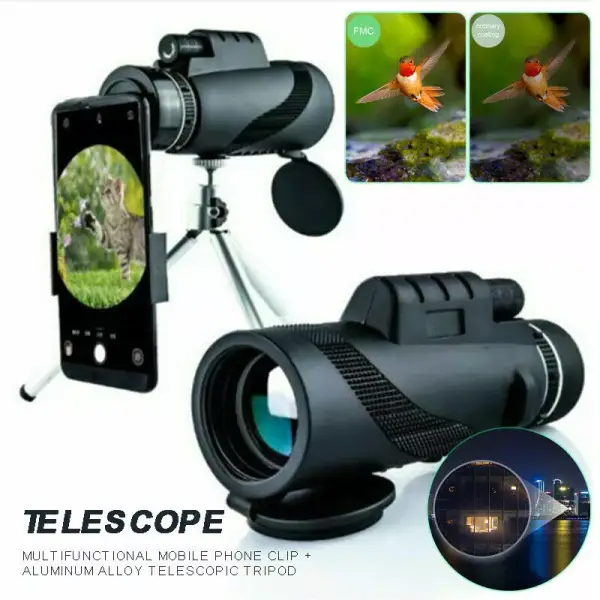 Telescopio monocular con zoom Telescopio monocular con zoom