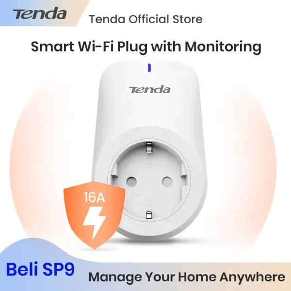 Enchufe inteligente WIFI Tenda Enchufe inteligente WIFI Tenda