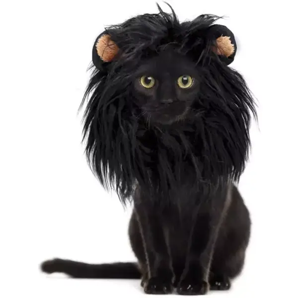 Peluca de león para gatos Peluca de león para gatos