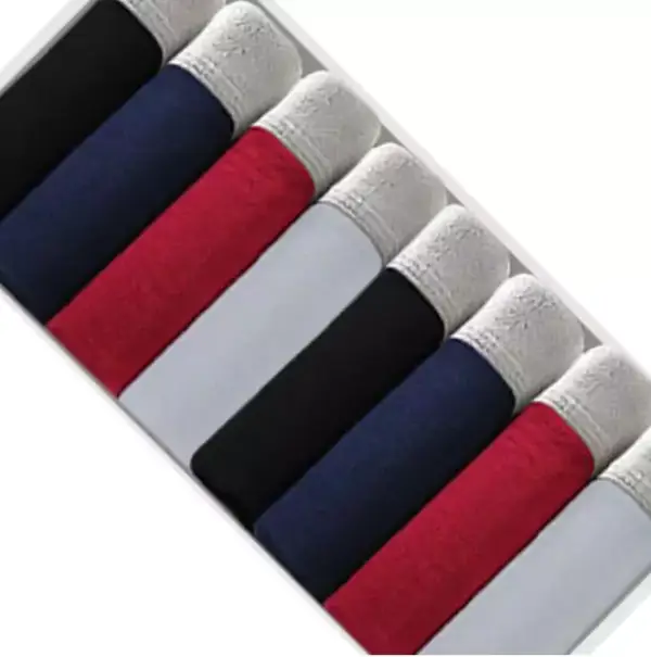 8 Bóxer de algodón transpirable para hombre 8 Bóxer de algodón transpirable para hombre