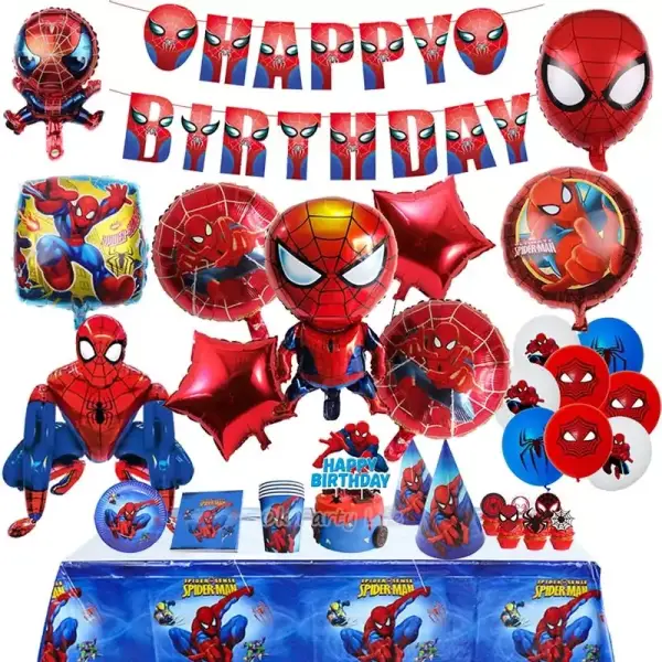 Globos desechables de Spiderman Globos desechables de Spiderman