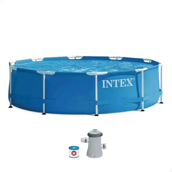 Piscina redonda Intex 4485 litros + depuradora Piscina redonda Intex 4485 litros + depuradora
