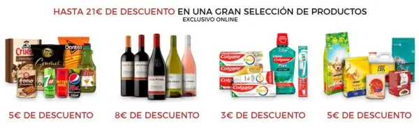 Cupones acumulables en productos de Supermercado El Corte Inglés Cupones acumulables en productos de Supermercado El Corte Inglés