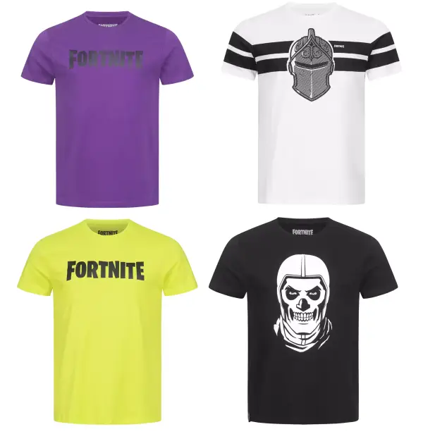 Camisetas de Fortnite con licencia oficial (Tallas S a XL) Camisetas de Fortnite con licencia oficial (Tallas S a XL)