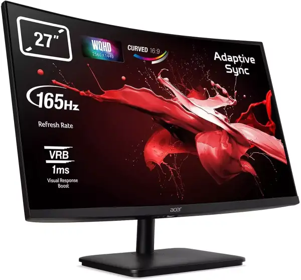 Monitor Curvo Gaming Acer 27" WQHD 165Hz Monitor Curvo Gaming Acer 27" WQHD 165Hz