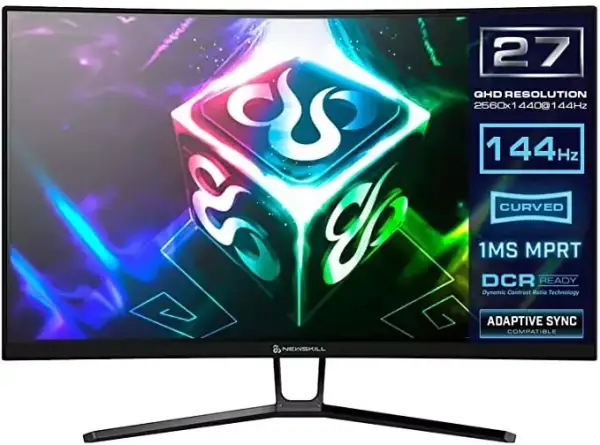 Monitor Newskill Icarus QHD 144Hz 27" Curvo Monitor Newskill Icarus QHD 144Hz 27" Curvo