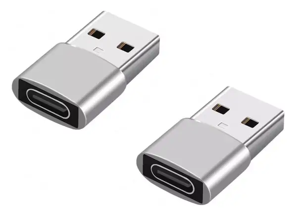 Pack 2 adaptadores USB a USB-C Pack 2 adaptadores USB a USB-C