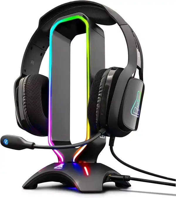 Base antideslizante Gaming para auriculares Base antideslizante Gaming para auriculares