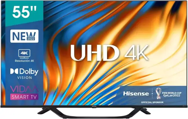 TV Hisense 55" 4K UHD Modelo 2022 TV Hisense 55" 4K UHD Modelo 2022