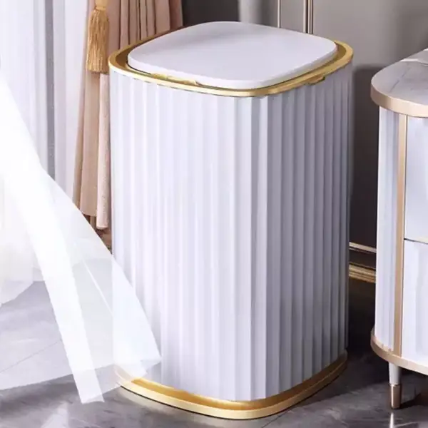 Cubo de basura con apertura automática 15 litros Cubo de basura con apertura automática 15 litros