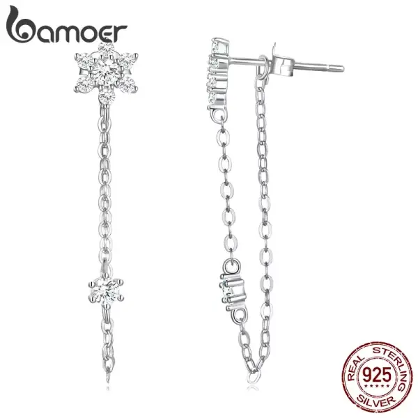 Pendientes de plata de mujer Pendientes de plata de mujer