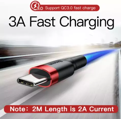 Cable de carga Baseus USB-A a USB-C Cable de carga Baseus USB-A a USB-C