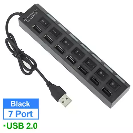 Switch de 7 puertos USB Switch de 7 puertos USB