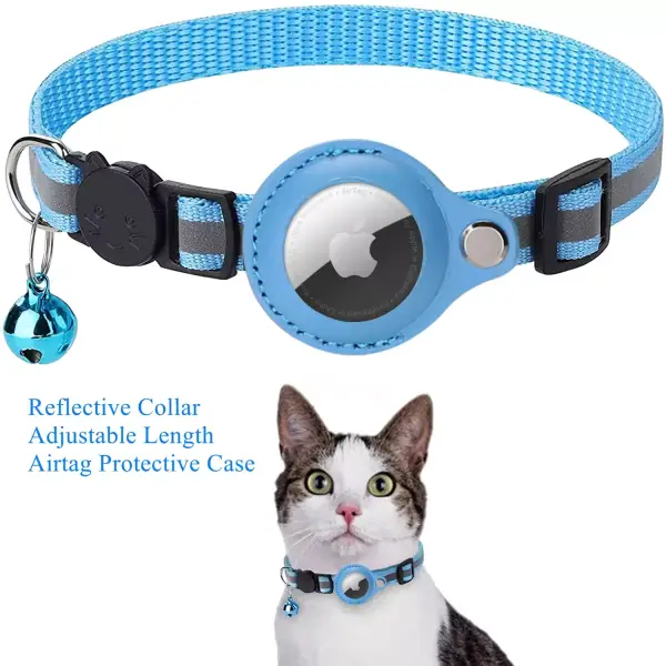 Collar con funda protectora para gatos Collar con funda protectora para gatos