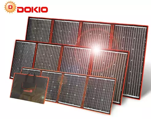 Panel solar 4 módulos plegable Panel solar 4 módulos plegable