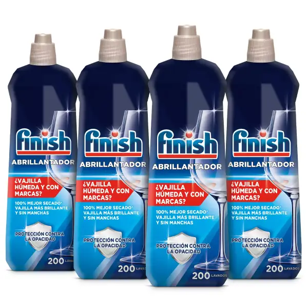 Pack de 4 Abrillantador Finish para Lavavajillas Pack de 4 Abrillantador Finish para Lavavajillas