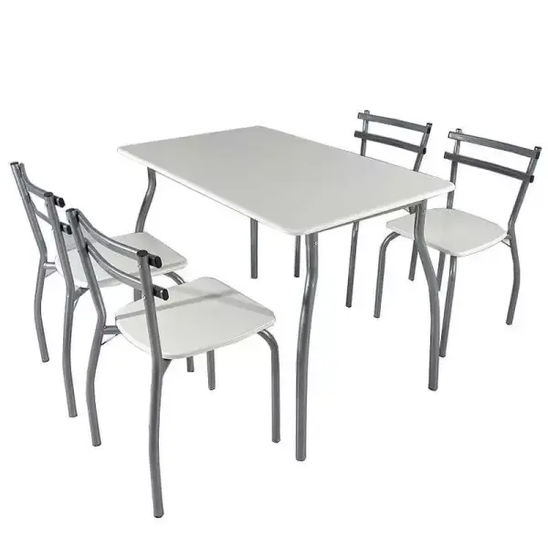 Conjunto de 4 sillas + mesa Conjunto de 4 sillas + mesa
