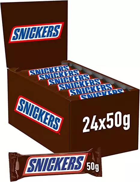 Pack 24x Barras chocolate Snickers 50g Pack 24x Barras chocolate Snickers 50g