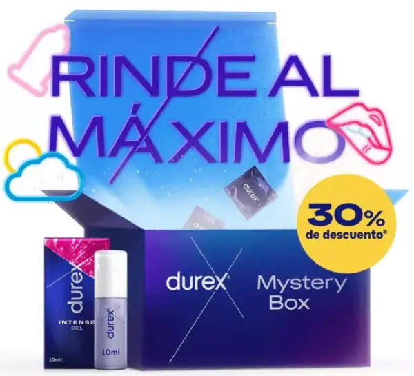 Mystery box Rinde al máximo de Durex Mystery box Rinde al máximo de Durex