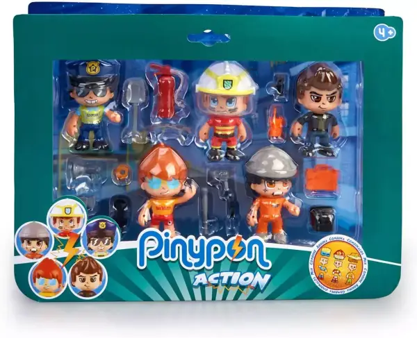 Set de 5 Figuras Series 2 Pinypon Action Set de 5 Figuras Series 2 Pinypon Action