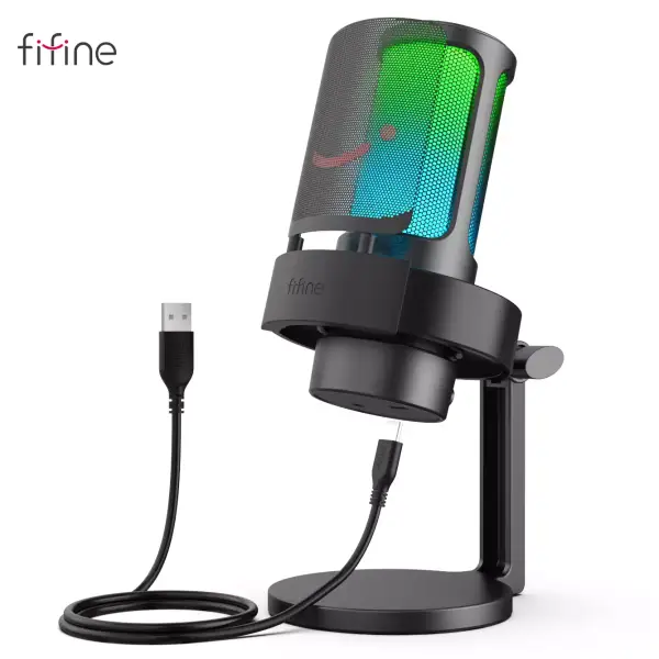 Micrófono USB Fifine Ampligame A8 Micrófono USB Fifine Ampligame A8