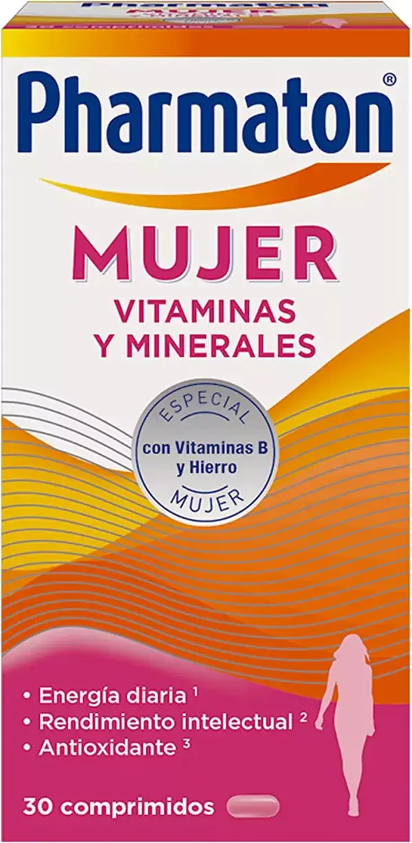 Multivitaminas Pharmaton para mujer Multivitaminas Pharmaton para mujer