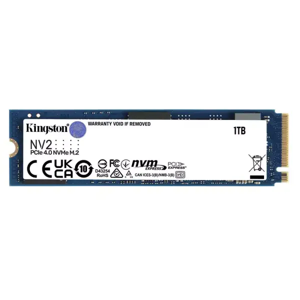 Disco SSD Kingston NV2 NVMe de 1TB Disco SSD Kingston NV2 NVMe de 1TB