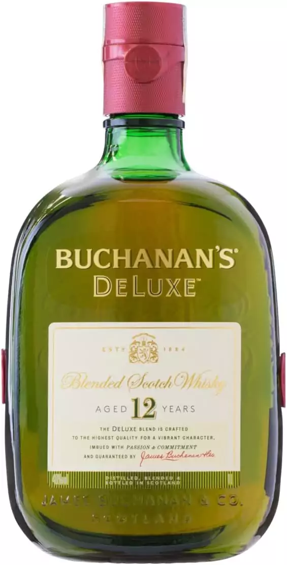 Buchanan's Deluxe Whisky Escocés Blended 12 años, 1L Buchanan's Deluxe Whisky Escocés Blended 12 años, 1L