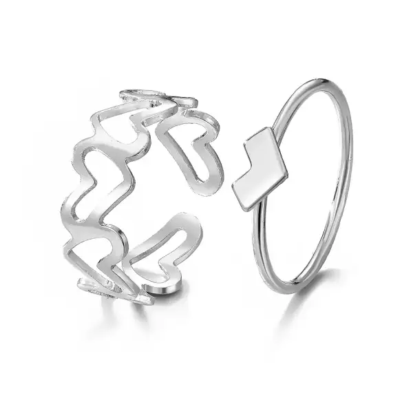 Conjunto de anillos para mujer Conjunto de anillos para mujer