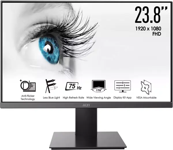 Monitor profesional MSI Pro 24" FHD 75Hz Monitor profesional MSI Pro 24" FHD 75Hz
