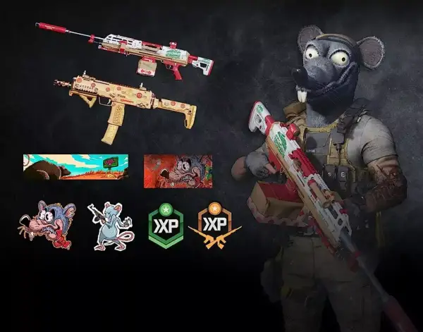Paquete de ratas de la serie mundial de Warzone (PC, PlayStation y Xbox) Paquete de ratas de la serie mundial de Warzone (PC, PlayStation y Xbox)