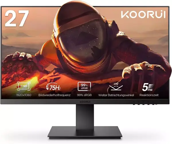 Monitor KOORUI gaming 27" 75Hz Monitor KOORUI gaming 27" 75Hz