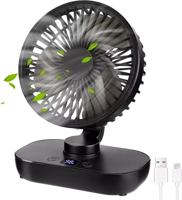 Ventilador con batería de 2000mAh Ventilador con batería de 2000mAh