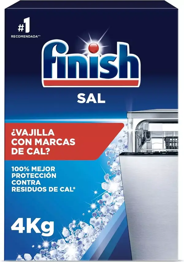 Finish Sal para Lavavajillas 4kg Finish Sal para Lavavajillas 4kg