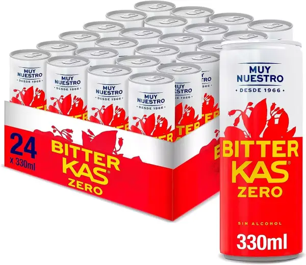 Bitter KAS Zero 24x330ml Bitter KAS Zero 24x330ml