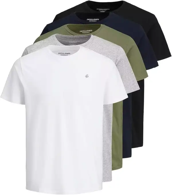 5x Camisetas Jack & Jones hombre 5x Camisetas Jack & Jones hombre