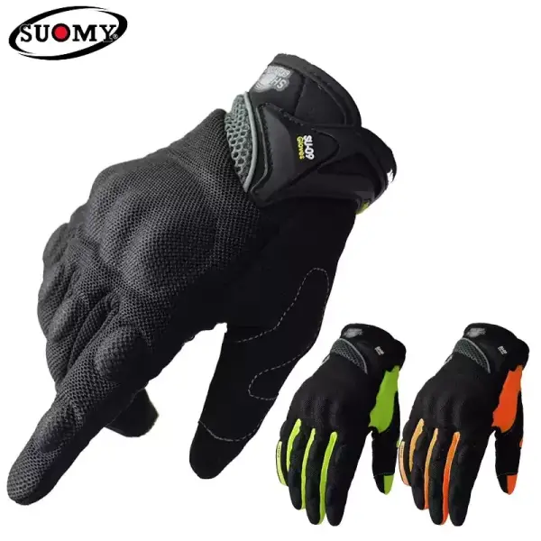 Guantes transpirables con protecciones Guantes transpirables con protecciones
