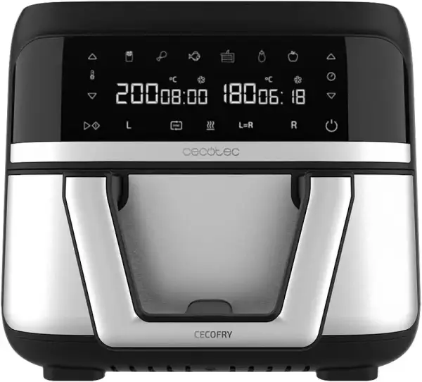 Freidora sin Aceite Cecotec 9L dual 2850W Freidora sin Aceite Cecotec 9L dual 2850W