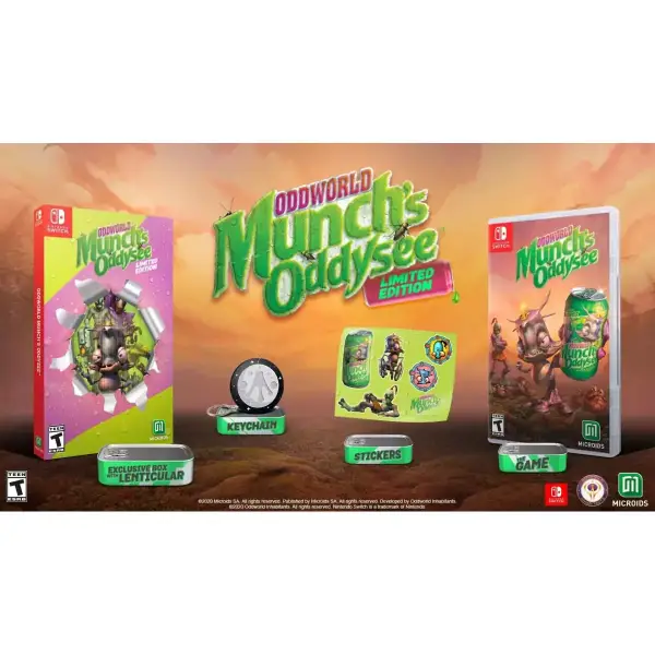 Oddworld Munch Odyssey (Limited Edition) de Nintendo Switch Oddworld Munch Odyssey (Limited Edition) de Nintendo Switch